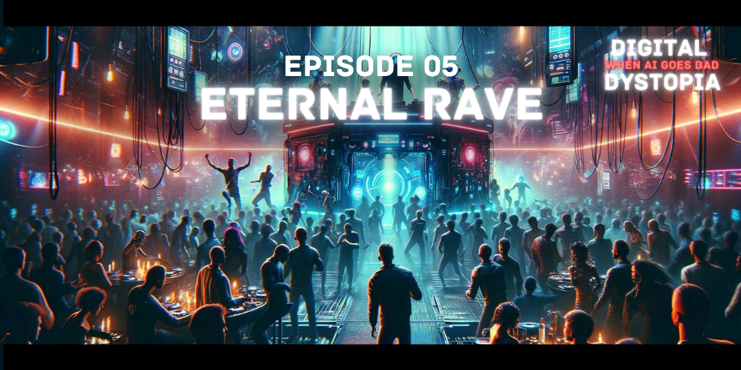 Digital Dystopia - eternal rave banner